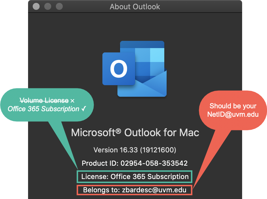 having problem in search on outlook for mac